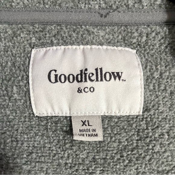 Goodfellow & Co Zip Up Jacket XL - Light Gray - Picture 3 of 3